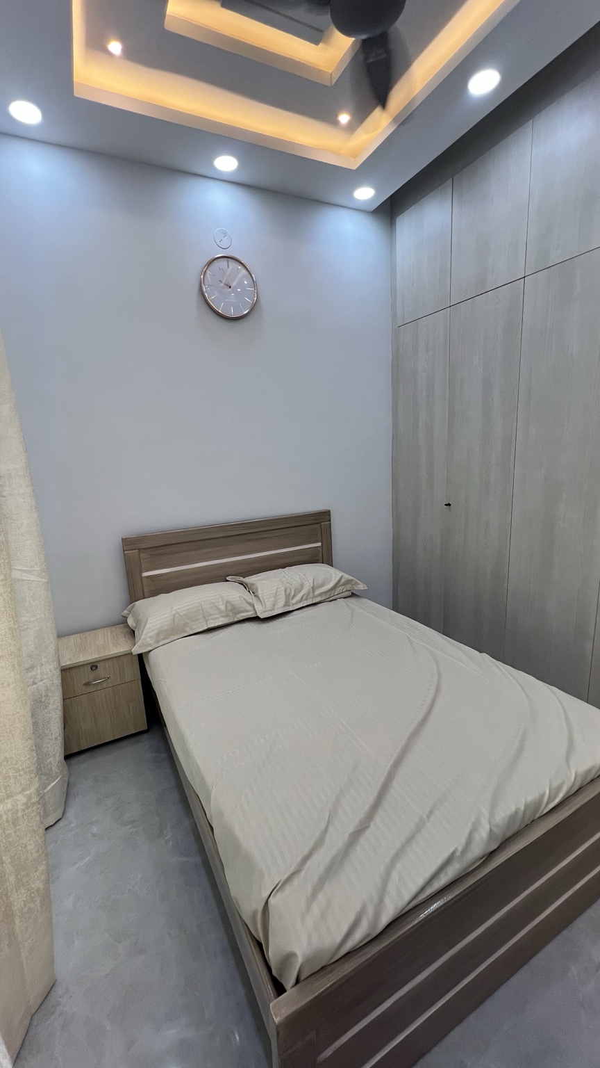 Bedroom with wardrobe